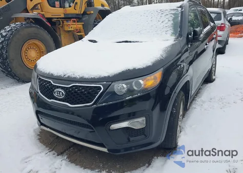 2012 Kia Sorento Sx V6 z USA, uszkodzony, nr VIN 5XYKWDA2XCG272889